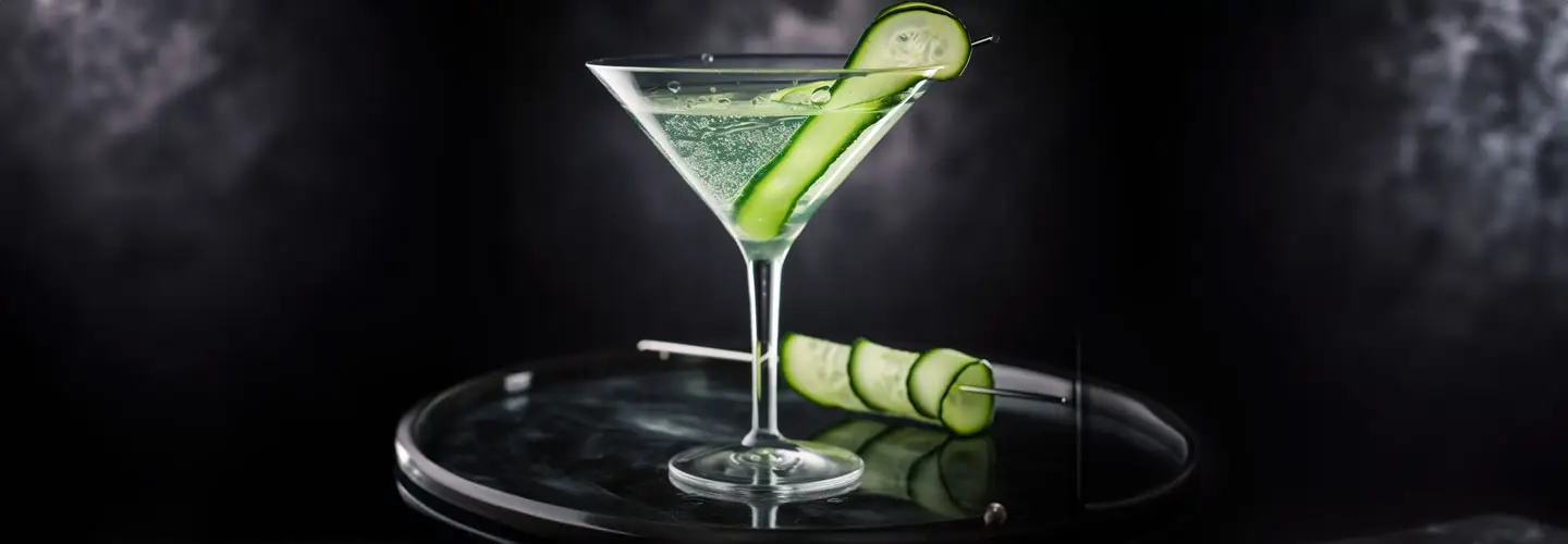 Cucumber Martini. Cóctel