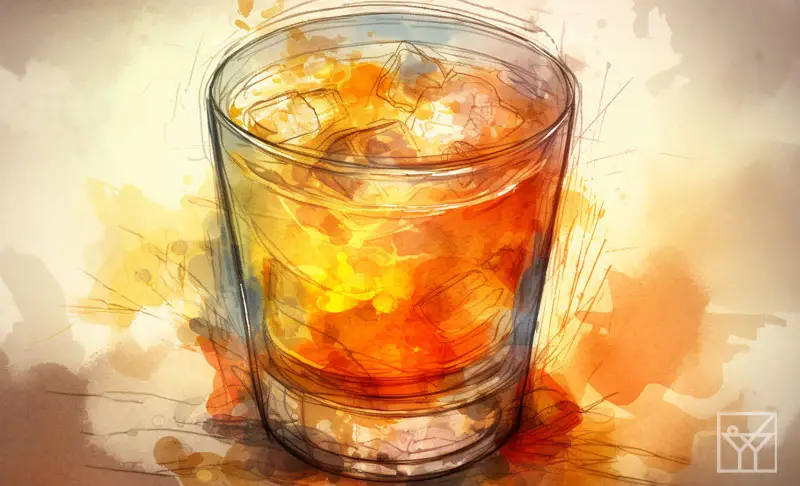 Cocktail Zombie. Ilustración